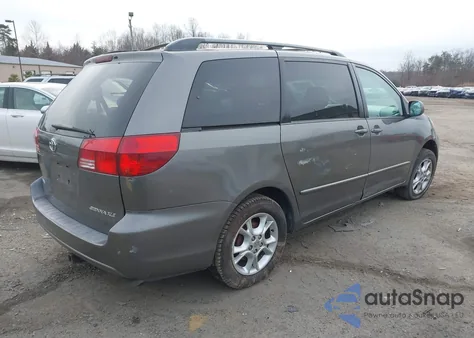 2004 Toyota Sienna Xle из США, поврежденный, VIN 5TDZA22C74S219225